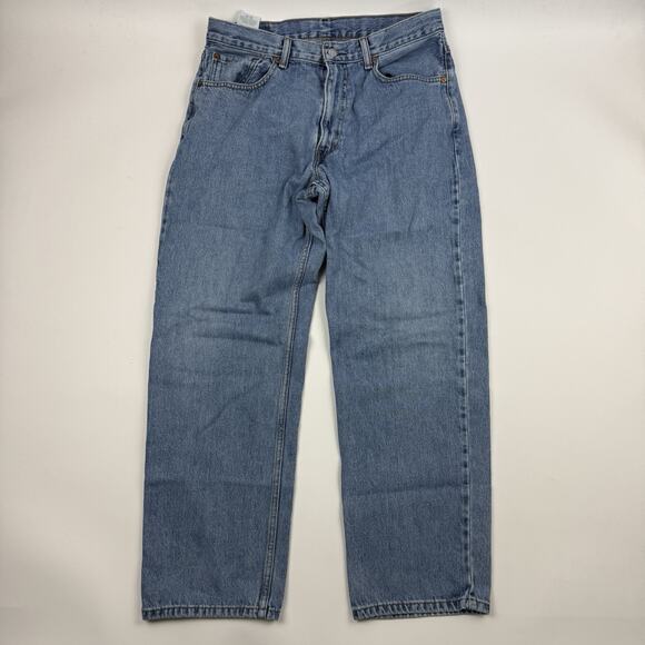 Levi's 550 Relaxed Fit Denim Blue Jeans 35x30 (35x29.5) 100% Cotton Medium Wash - Picture 2 of 10